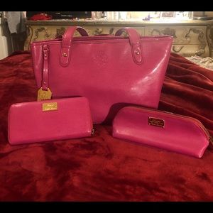 Set bag , wallet and beauty Ralph Lauren 🌸🌸💓